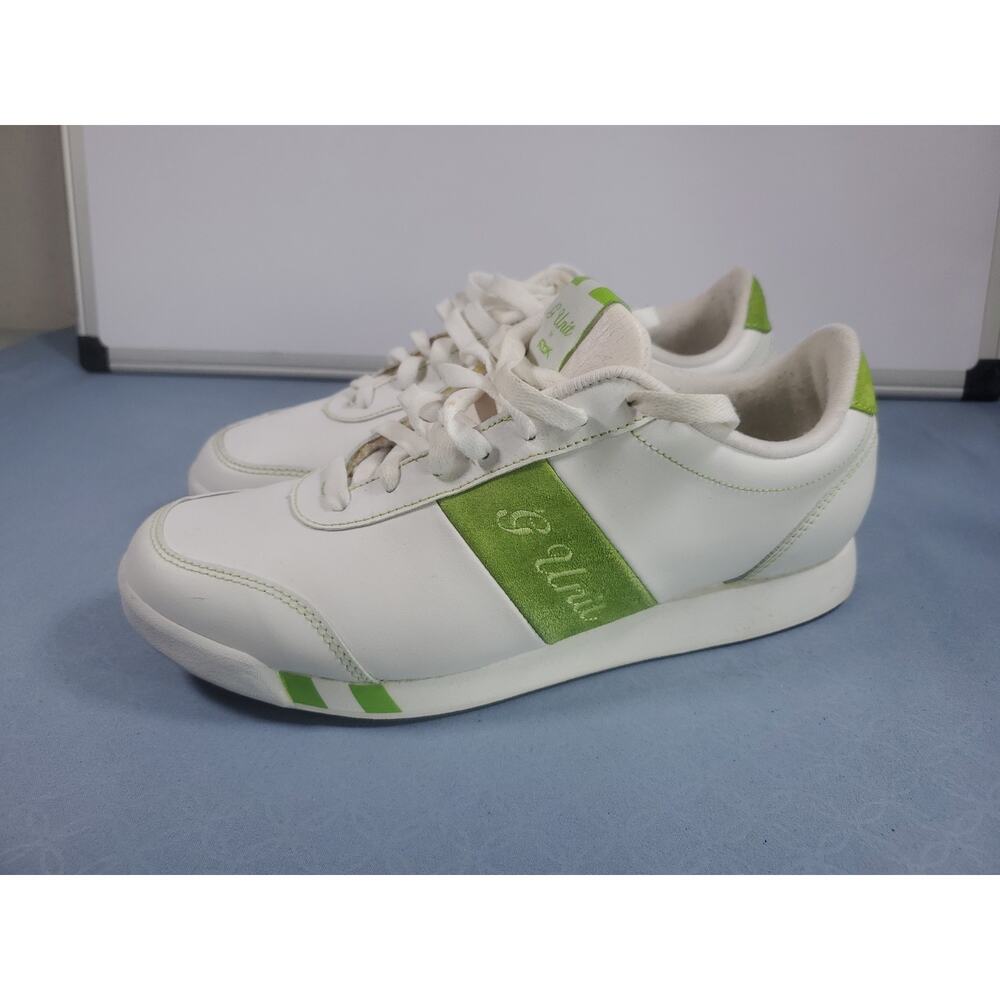 Vintage Reebok G-Unit RB503 white and green sneakers Men's SIze 9 - Picture 12 of 16